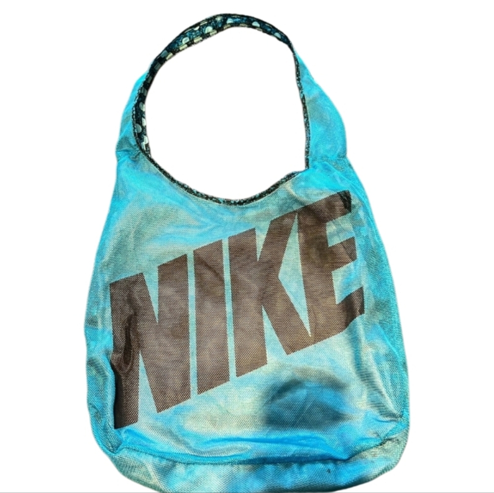 Nike Blue Mesh Tote Bag